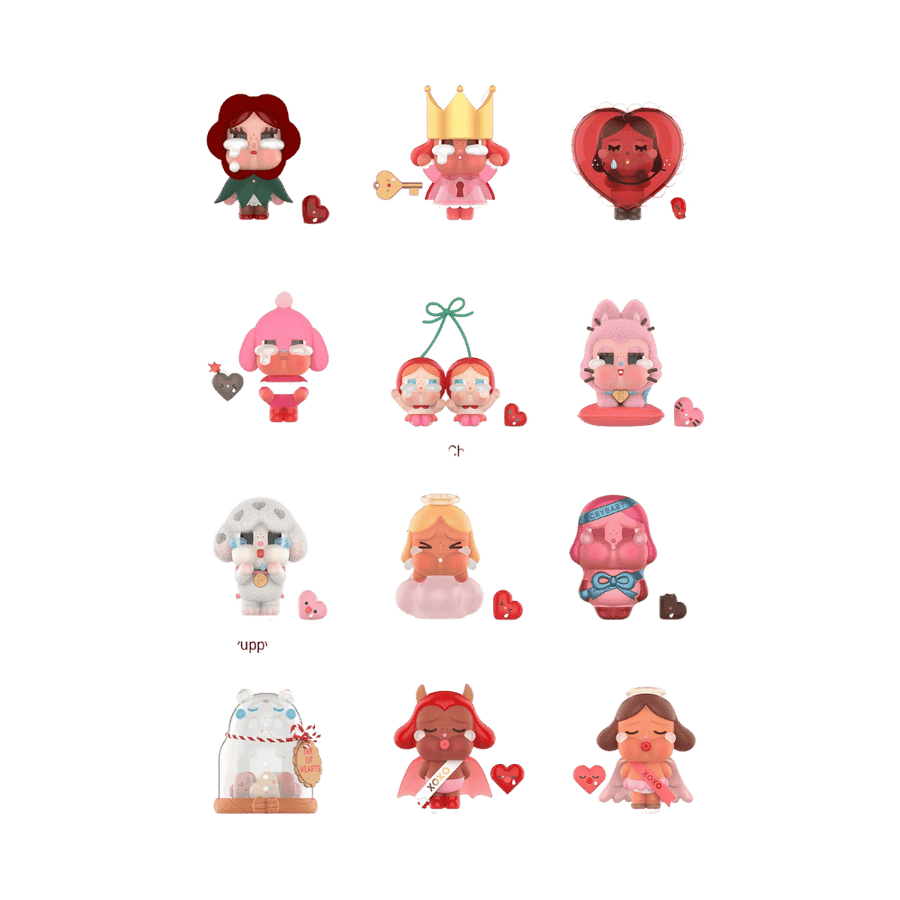 POP MART crying for love ジュエリーBOX POP MART CRYBABY Crying For Love Series Plush Gift Box – X