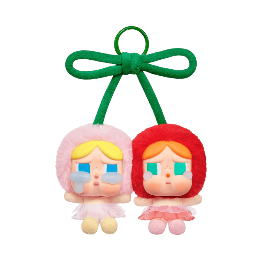POP MART Authentic CRYBABY Crying for Love Cherry Plush