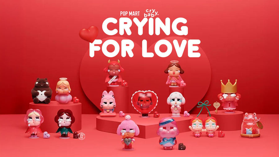 POP MART Authentic Mystery Box Crying For Love Series 12 Design (Random)