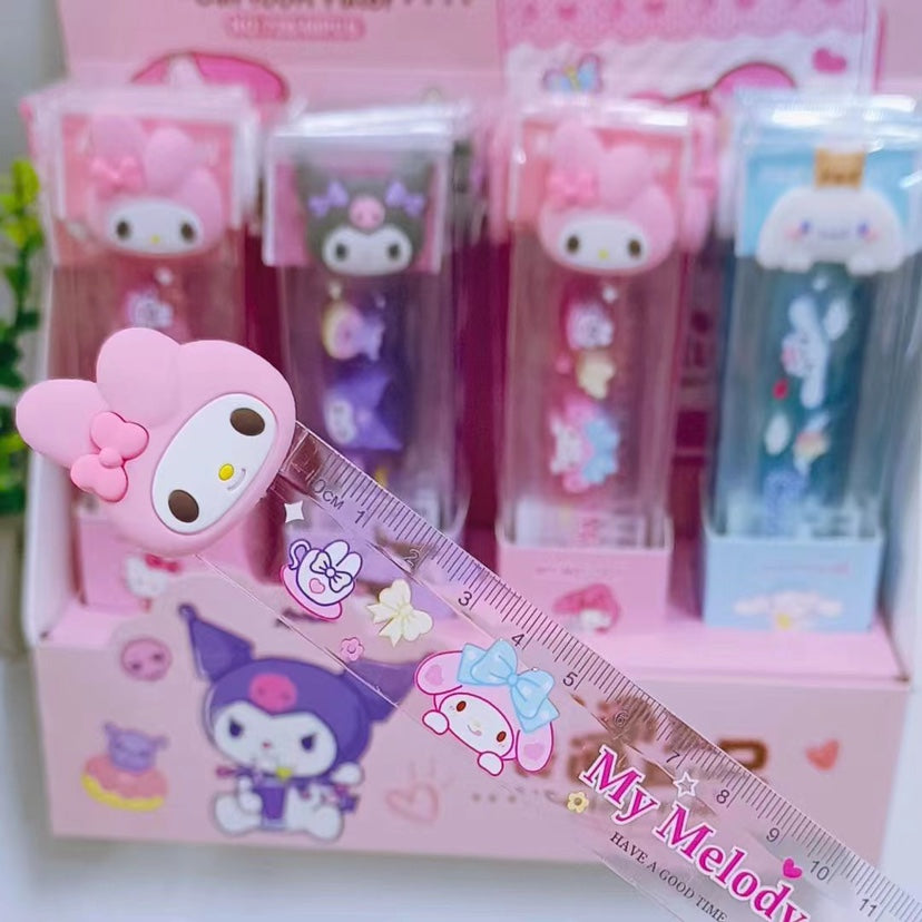 SANRIO© Head 15cm Ruler