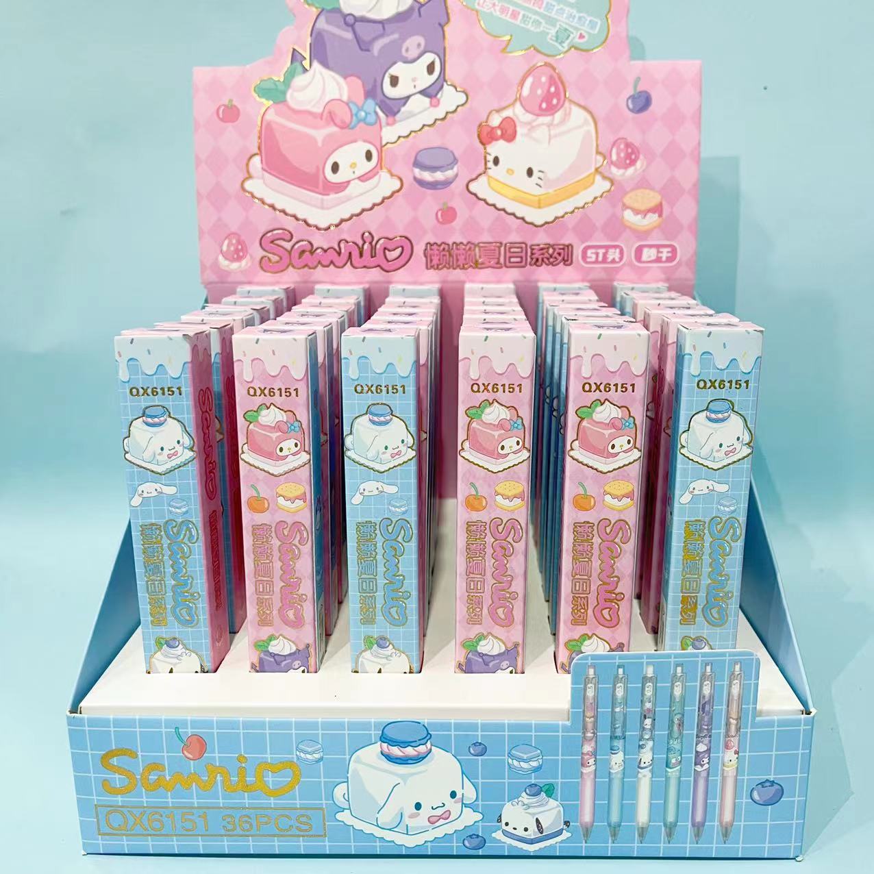 SANRIO© Summer Gel Pen Mystery Box 6 Styles (1 piece)