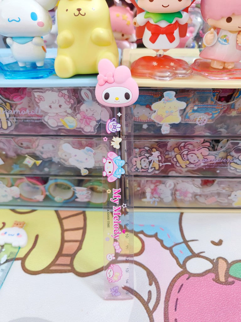 SANRIO© Head 15cm Ruler
