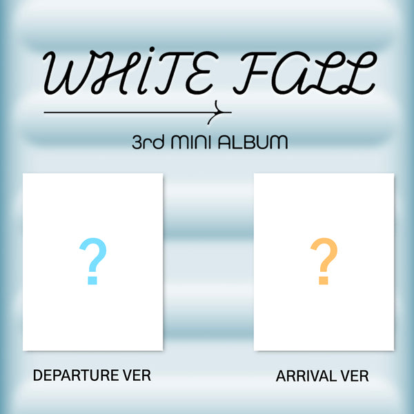 SEVENUS 3RD MINI ALBUM - WHITE FALL (DEPARTURE VER, ARRIVAL VER)