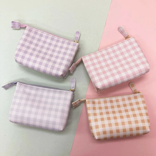 SANRIO© Clear + Checkers Pouch (Japan Edition)