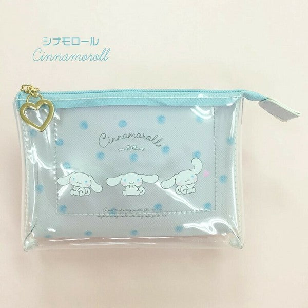 SANRIO© Pouch with Clear Compartment (Japan Edition)