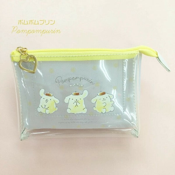 SANRIO© Pouch with Clear Compartment (Japan Edition)