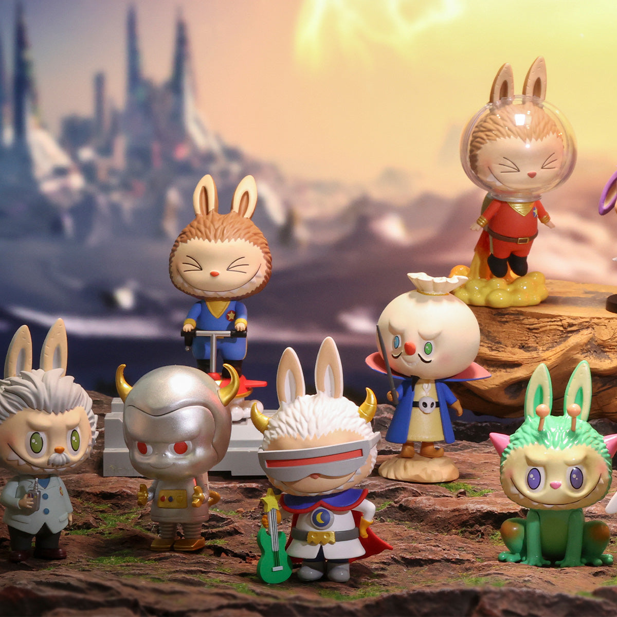 POP MART Authentic THE MONSTERS Labubu Figure Space Adventure Mystery Box 12 Design (1 Piece)