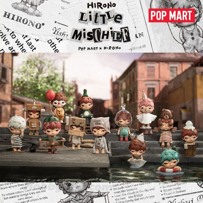 POP MART Authentic HIRONO Figure Mischief Mystery Box 12 Designs (1 Piece)