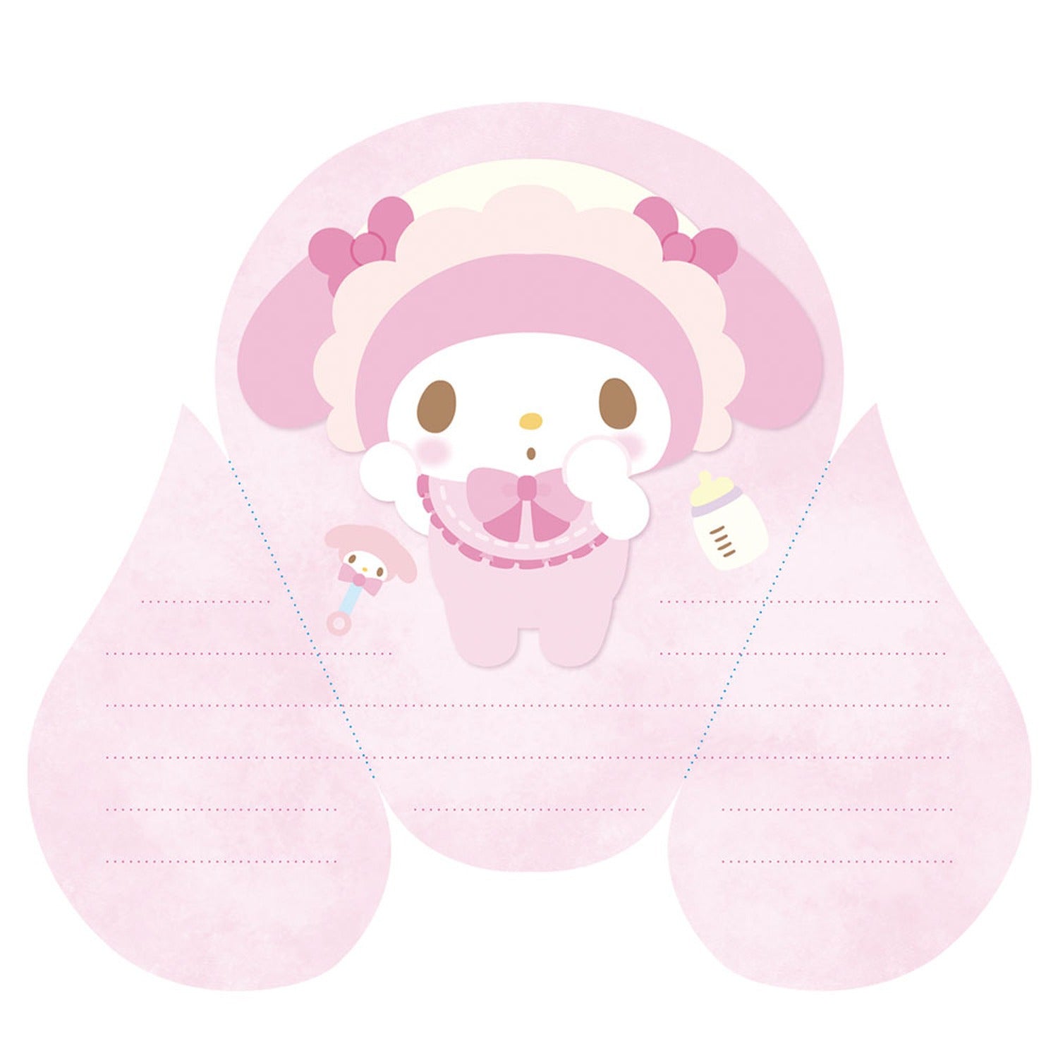 SANRIO© Sleep Wrap Memo Set (Japan Edition)
