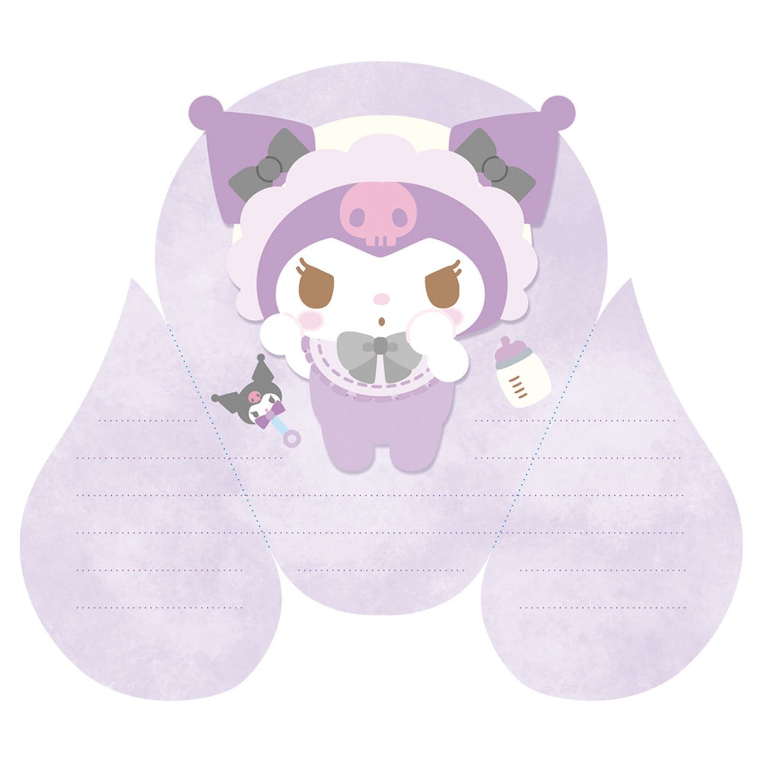 SANRIO© Sleep Wrap Memo Set (Japan Edition)