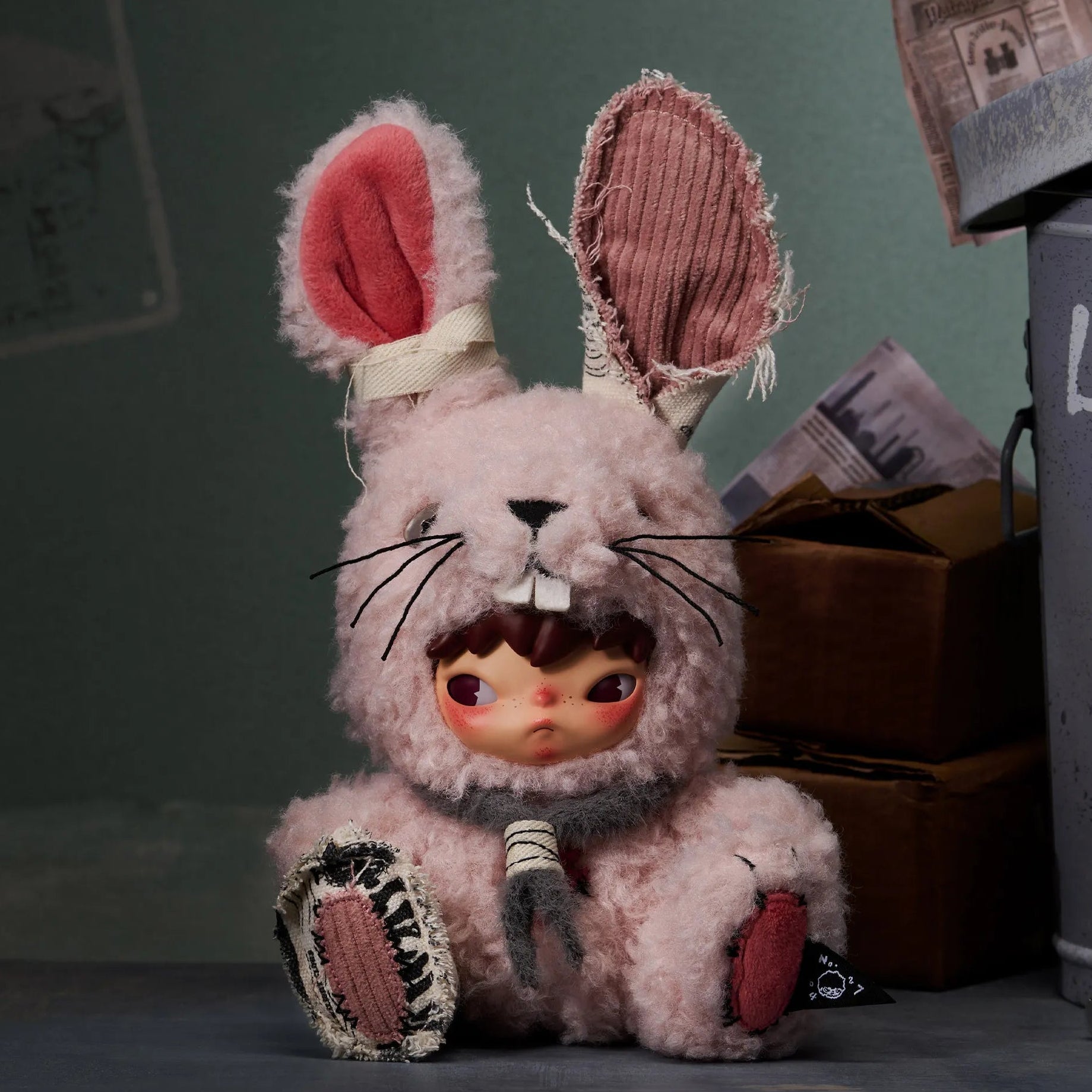 POP MART Authentic Hirono Little Hare Plush