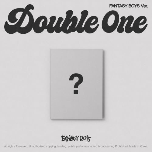 DOUBLE 0NE 1ST MINI ALBUM - XPERT (FANTASY BOYS VER.)