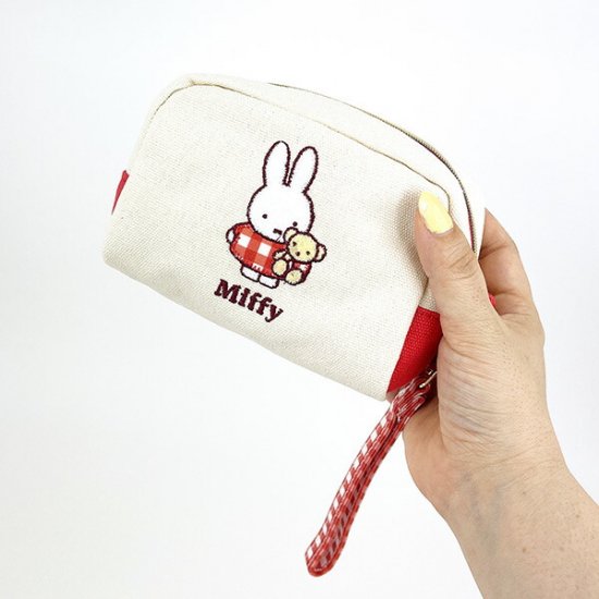 MIFFY© Block Pouch Checker (Japan Edition)