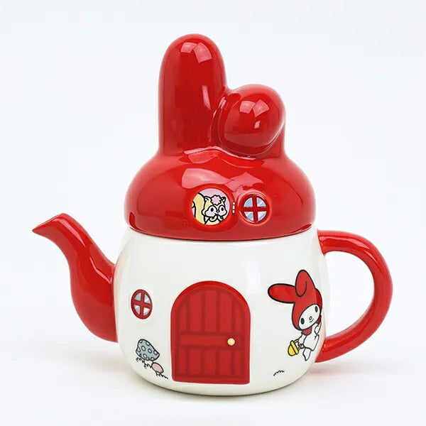 SANRIO© My Melody House Red Teapot (Japan Edition)