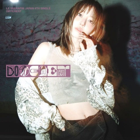 LE SSERAFIM JAPANESE ALBUM - JAPAN 4TH SINGLE - DIFFERENT (SOLO Ver.)