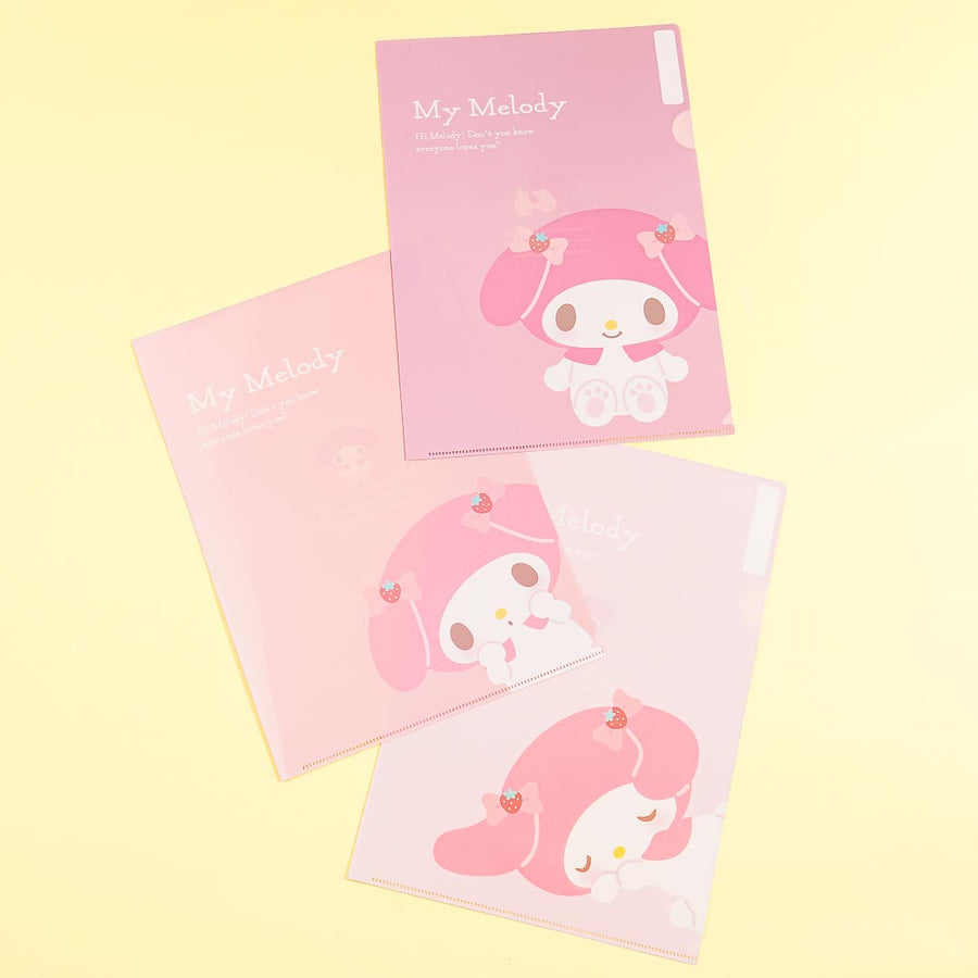 SANRIO© Lovely Clear Folder Set (Japan Limited Edition)