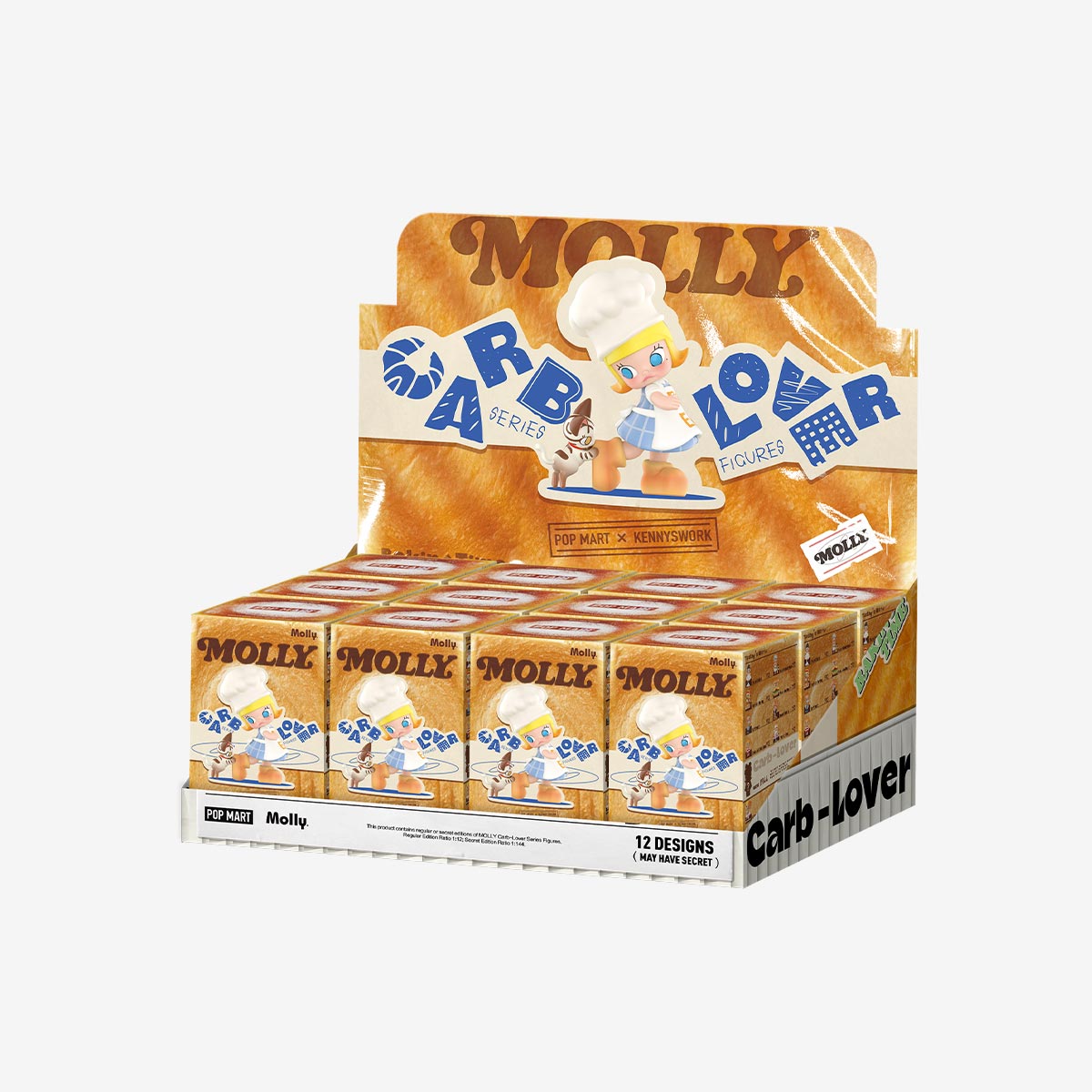 POP MART Authentic Molly Carb Lover 12 Design Mystery Box (1 Piece)