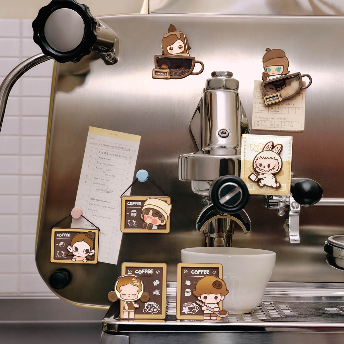 POP MART Authentic Coffee Factory Magnet Coffee Factory Mystery Box