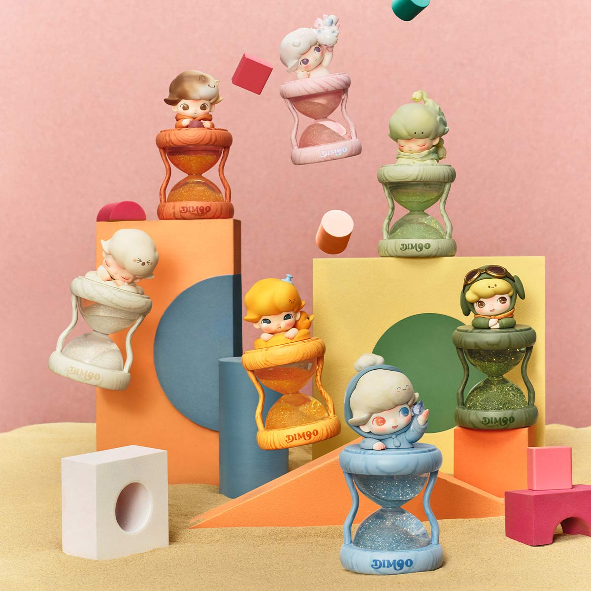 POP MART Authentic Dimoo Memories Hour Glass Mystery Box 6 Designs