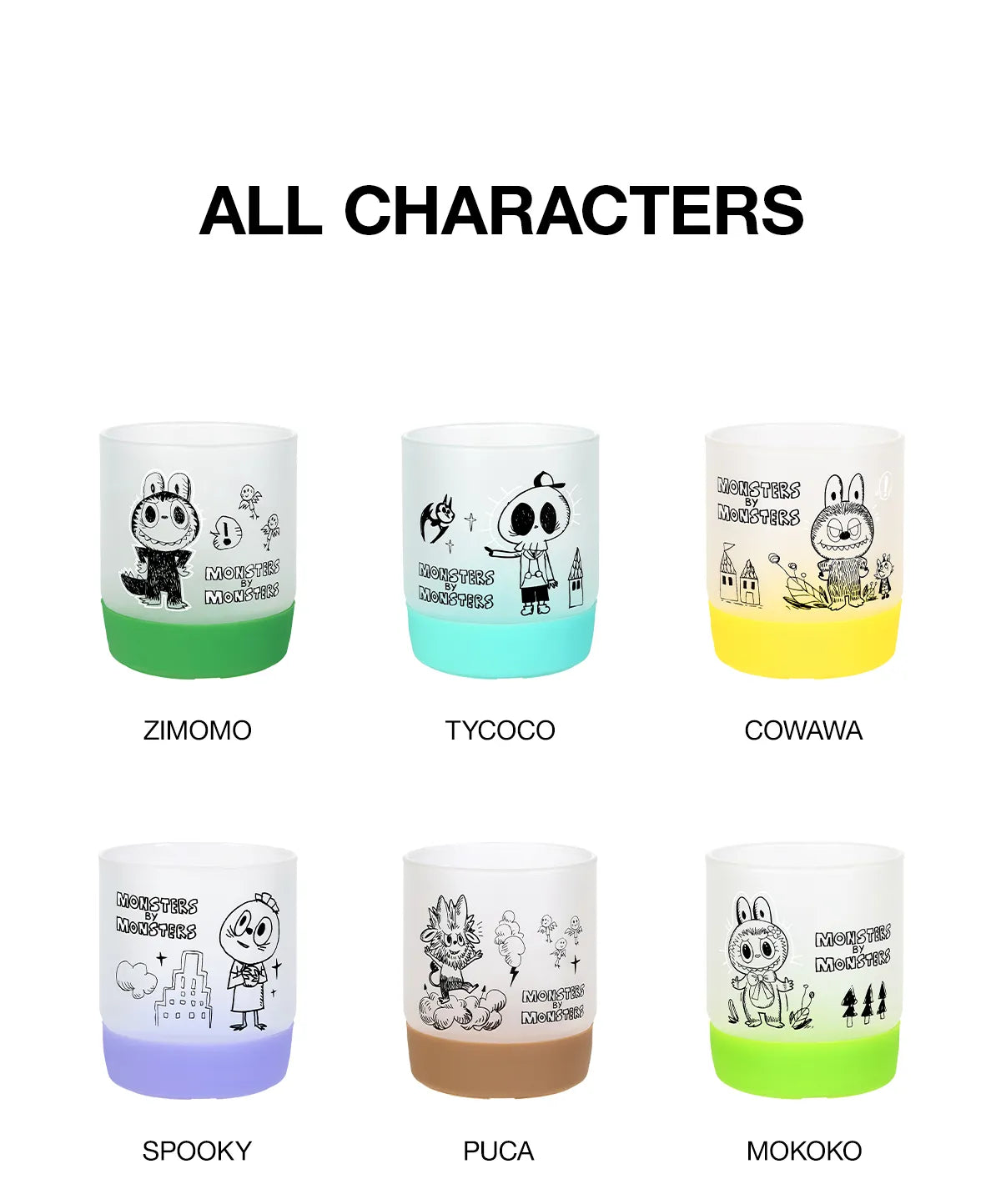 POP MART Authentic The MONSTERS 10th Anniversary Series Mini Cup Mystery Box 9 Designs