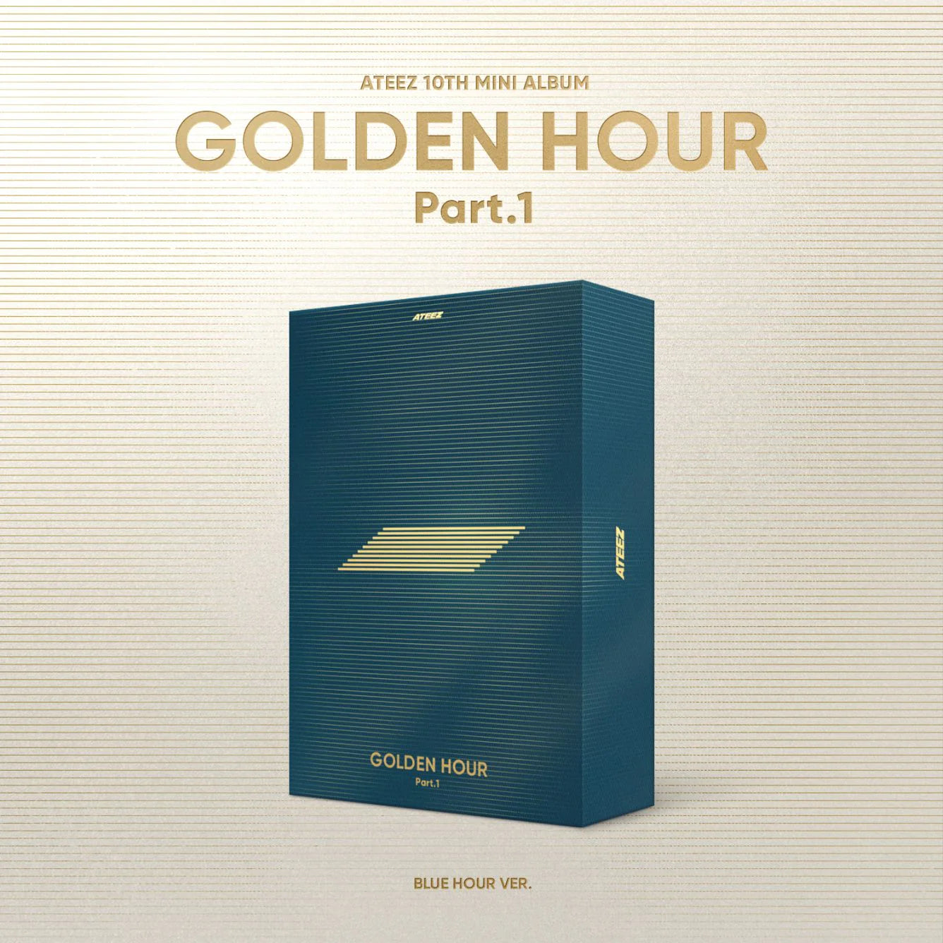 ATEEZ 10TH MINI ALBUM - GOLDEN HOUR : PART.1