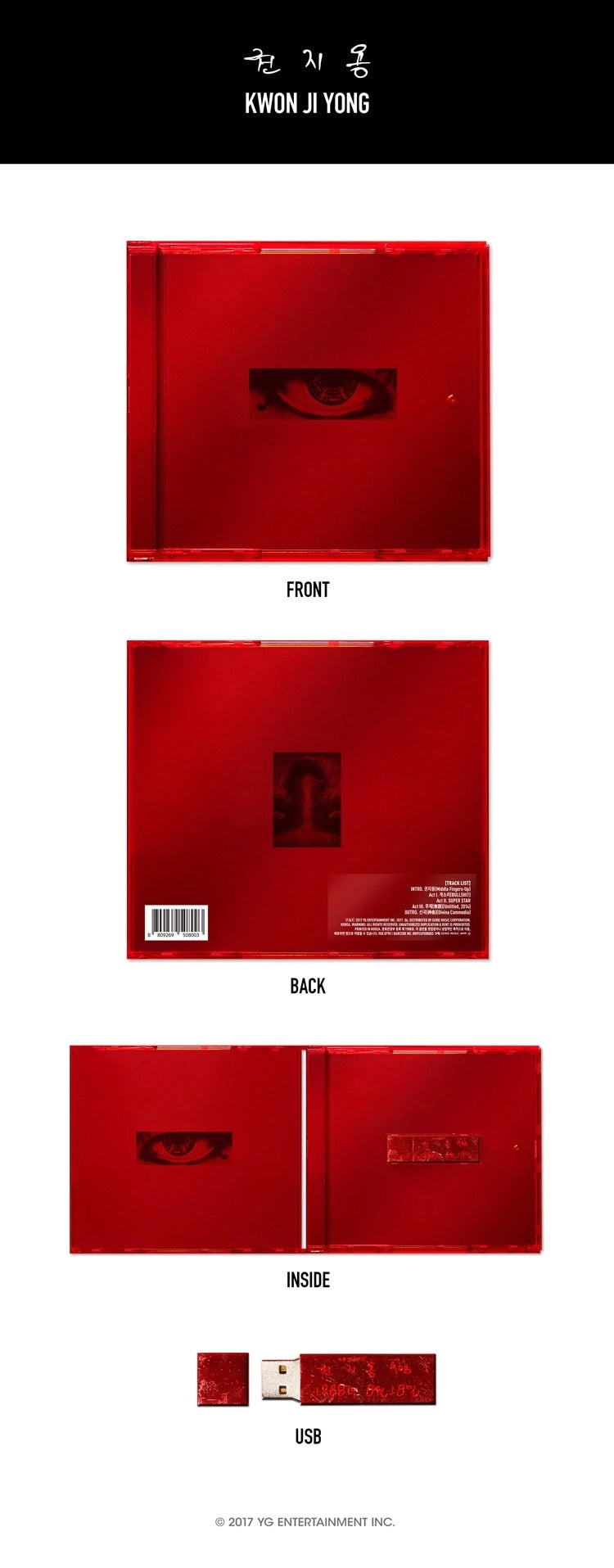 G-DRAGON - KWON JI YONG (EP) (USB)