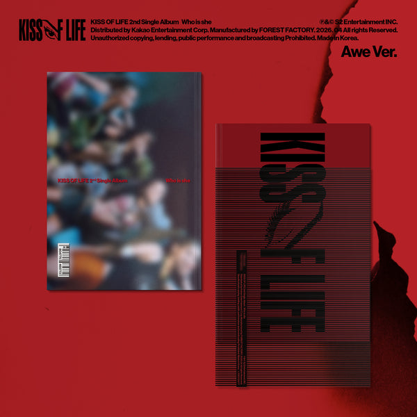 KISS OF LIFE 2ND SINGLE ALBUM - WHO IS SHE (AWE VER.)