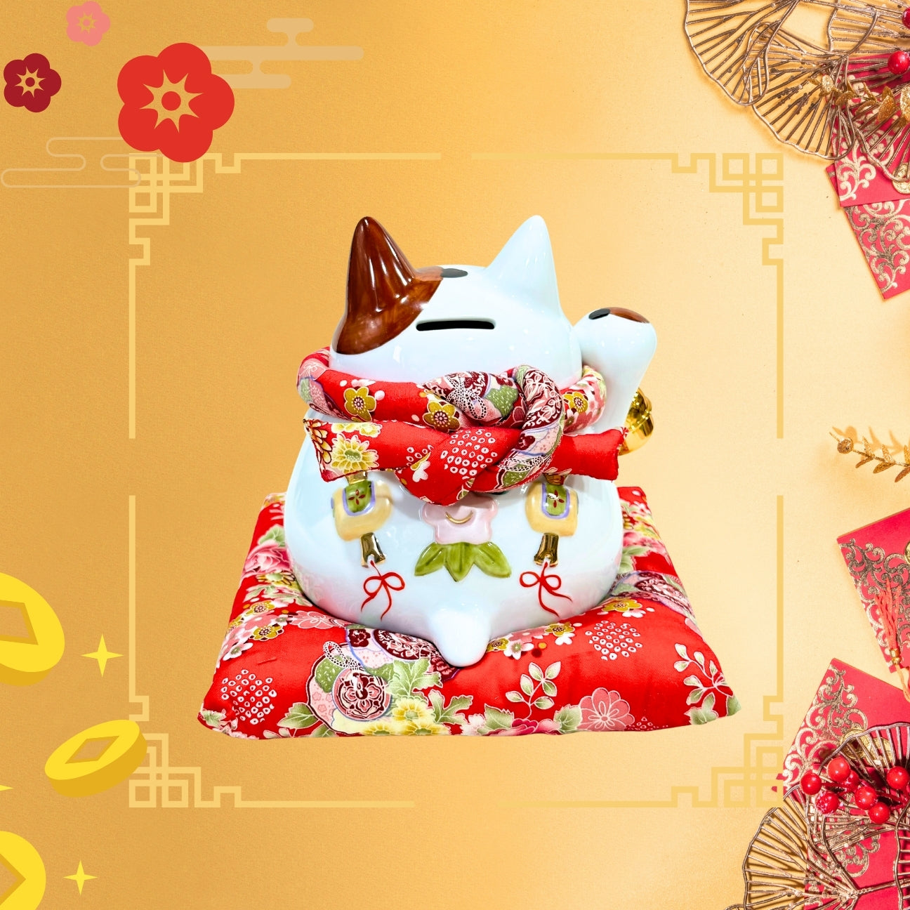 Lucky Cat - 千萬兩招財貓 20cm