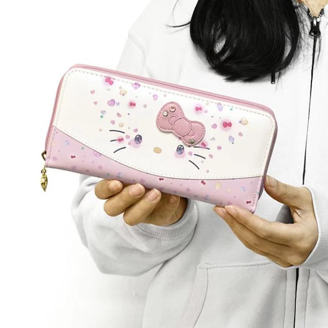 SANRIO© Hello Kitty 50th Anniversary Long Wallet Leather (Japan Edition)