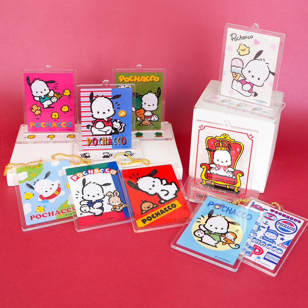 SANRIO© Pochacco Mystery Box 35th Stand 10 Styles (1 Piece) (Japan Limited Edition)