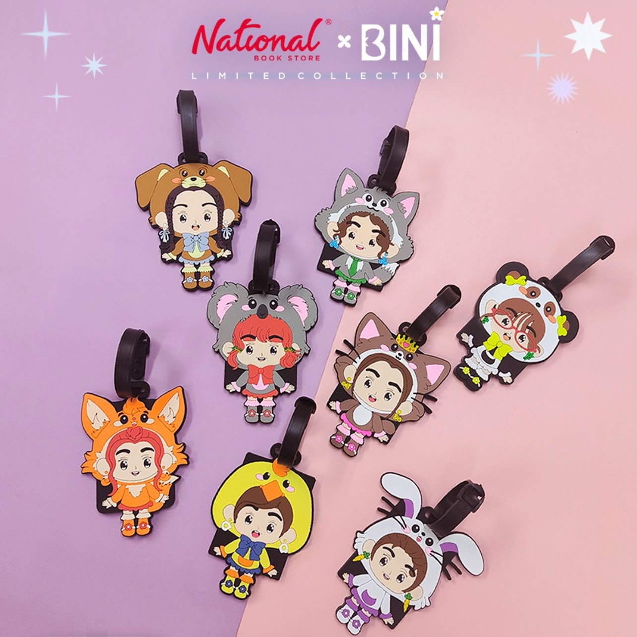 OFFICIAL BINI LUGGAGE TAG BLIND BOX (RANDOM VERSION)