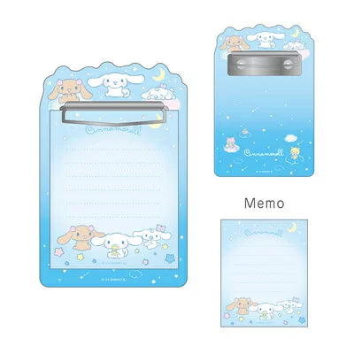 SANRIO© Memo Pad Clip (Japan Edition)