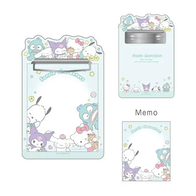 SANRIO© Memo Pad Clip (Japan Edition)