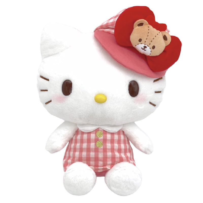 SANRIO© Checker Cap Plush Medium (Japan Edition)