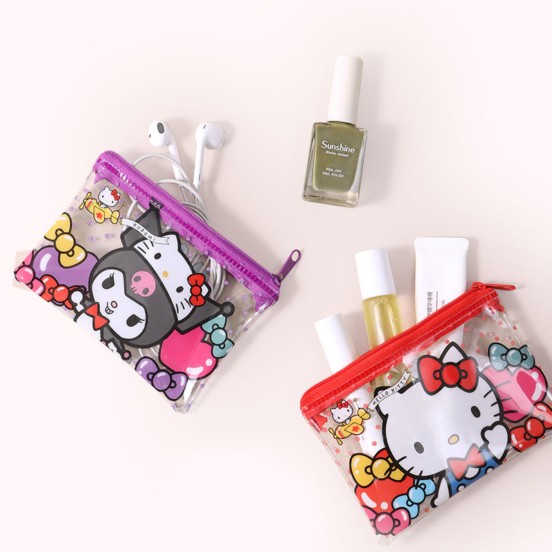 SANRIO© Hello Kitty 50th Anniversary Clear Coin Bag (Japan Edition)