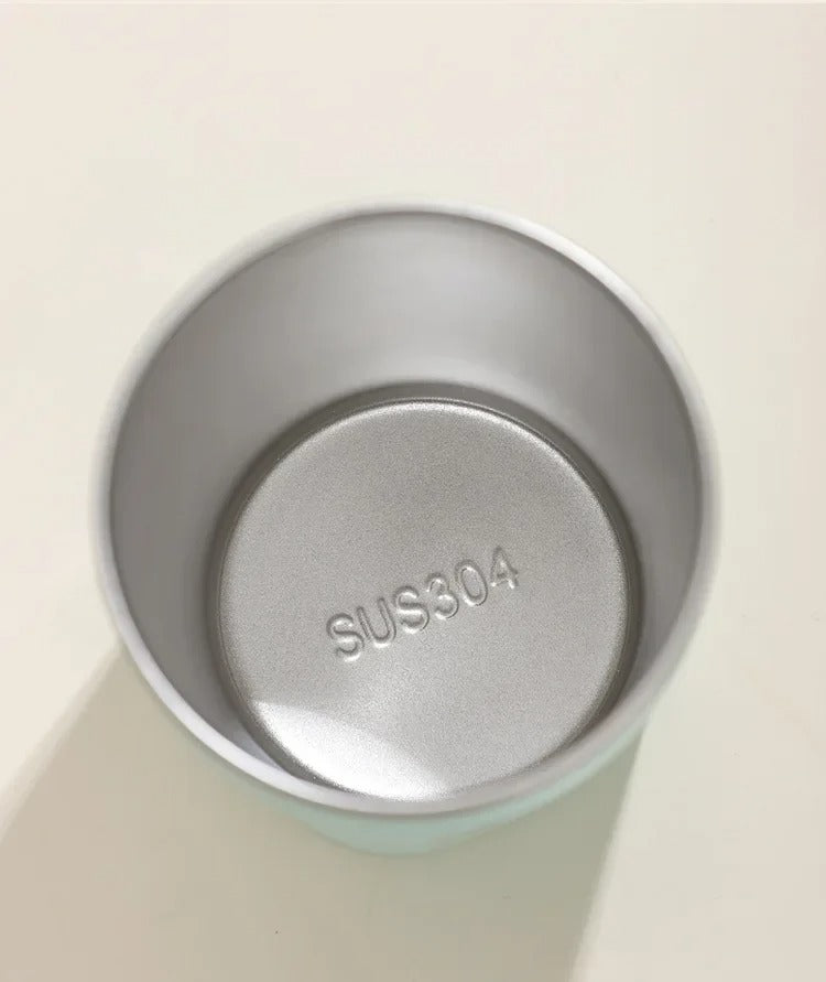 MIFFY© Authentic Stainless Steel Mug with Straw