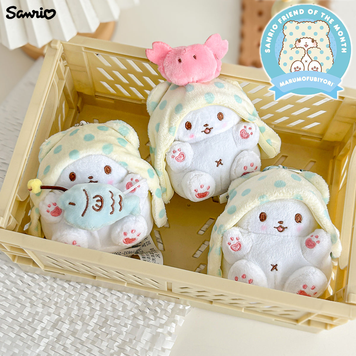 SANRIO© Authentic Moppu Hanging Plush