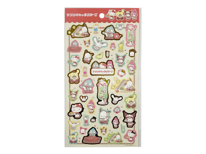 SANRIO© Gold Edge Sticker (Japan Limited Edition)