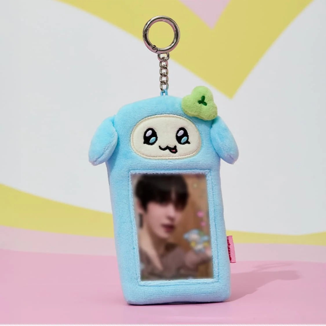 ATEEZ - MIGHTEEZ PHOTO CARD HOLDER PLUSH KEYRING OFFICIAL MD