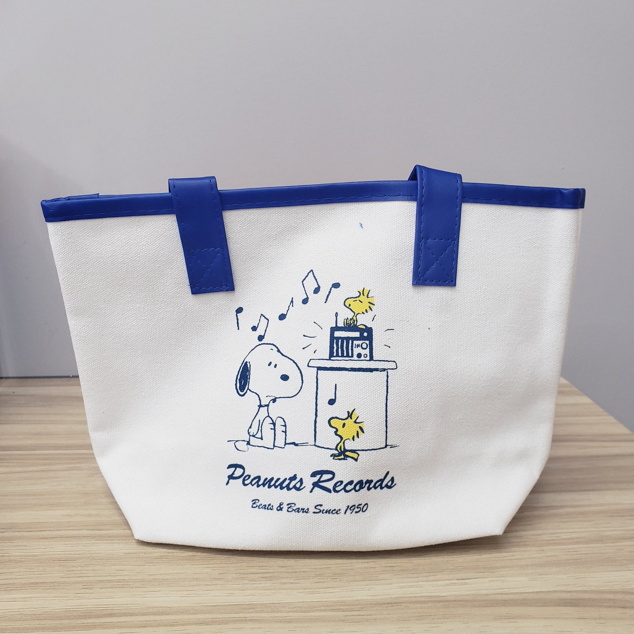 PEANUT SNOOPY© Alpha Horizontal Small Tote Bag (Japan Edition)