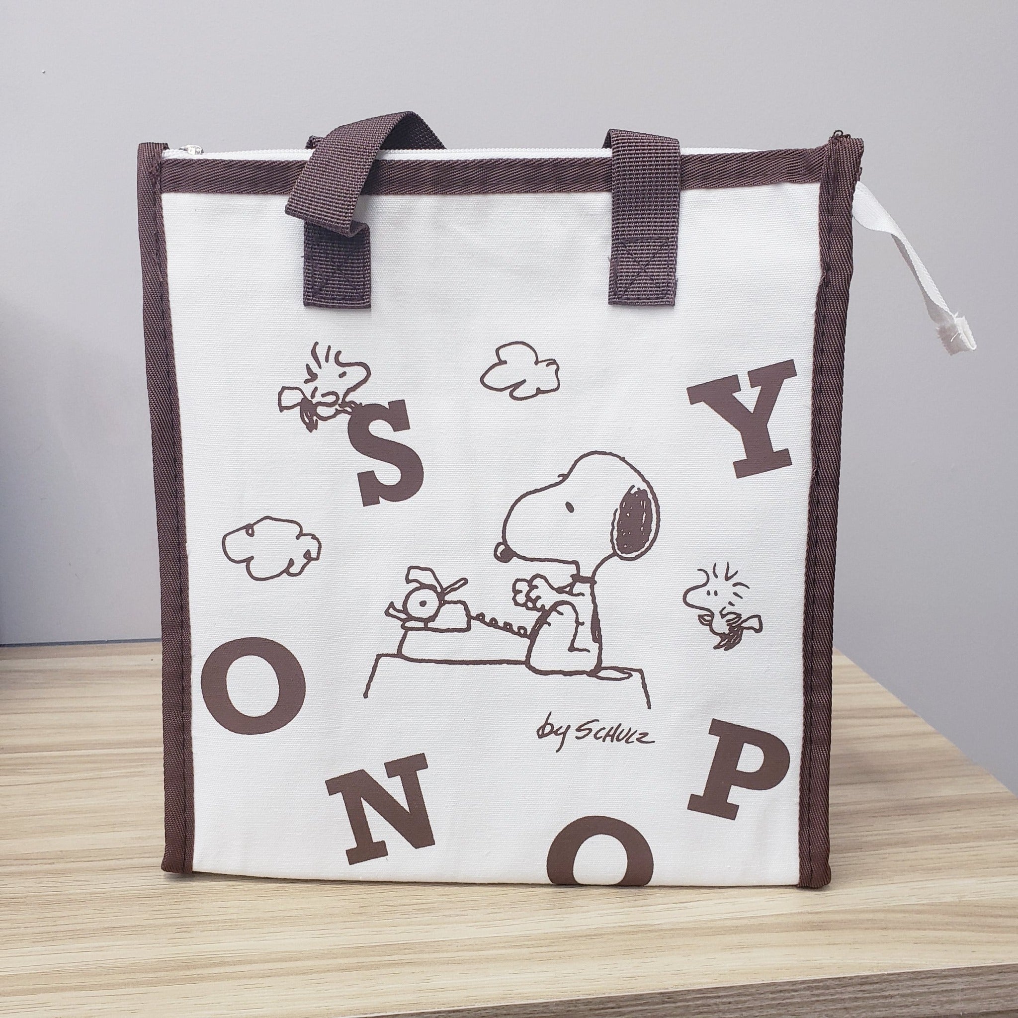 PEANUT SNOOPY© Canvas Alpha Lunch Bag (Japan Edition)