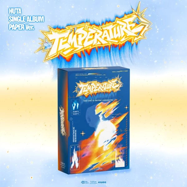 LEE MIN HYUK (HUTA) SINGLE ALBUM - TEMPERATURE (PAPER VER.) (KIWEE)