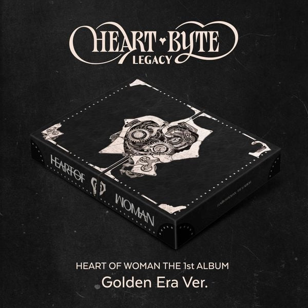 HEART OF WOMAN 1ST ALBUM - HEART BYTE : LEGACY (GOLDEN ERA VER.)