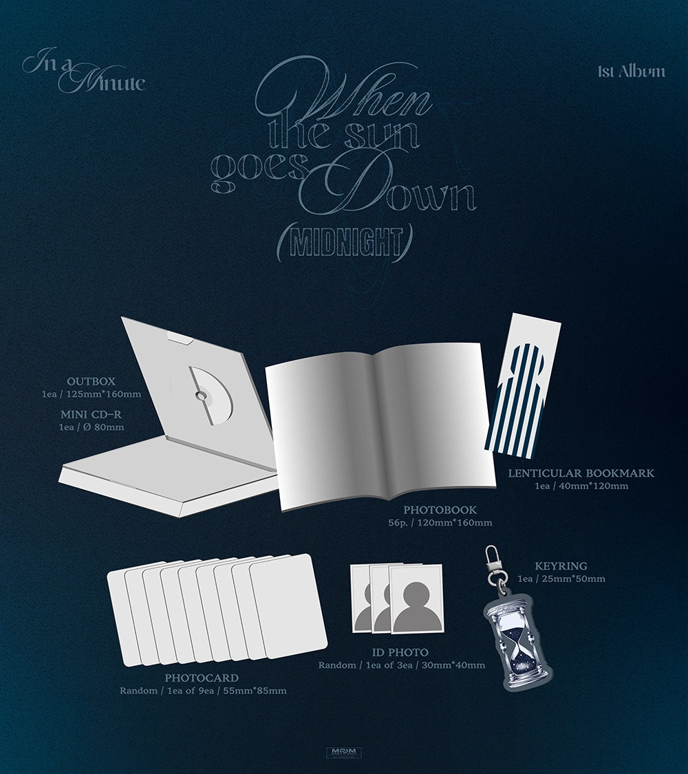 IN A MINUTE 1ST ALBUM - WHEN THE SUN GOES DOWN : MIDNIGHT (MIDNIGHT VER.)