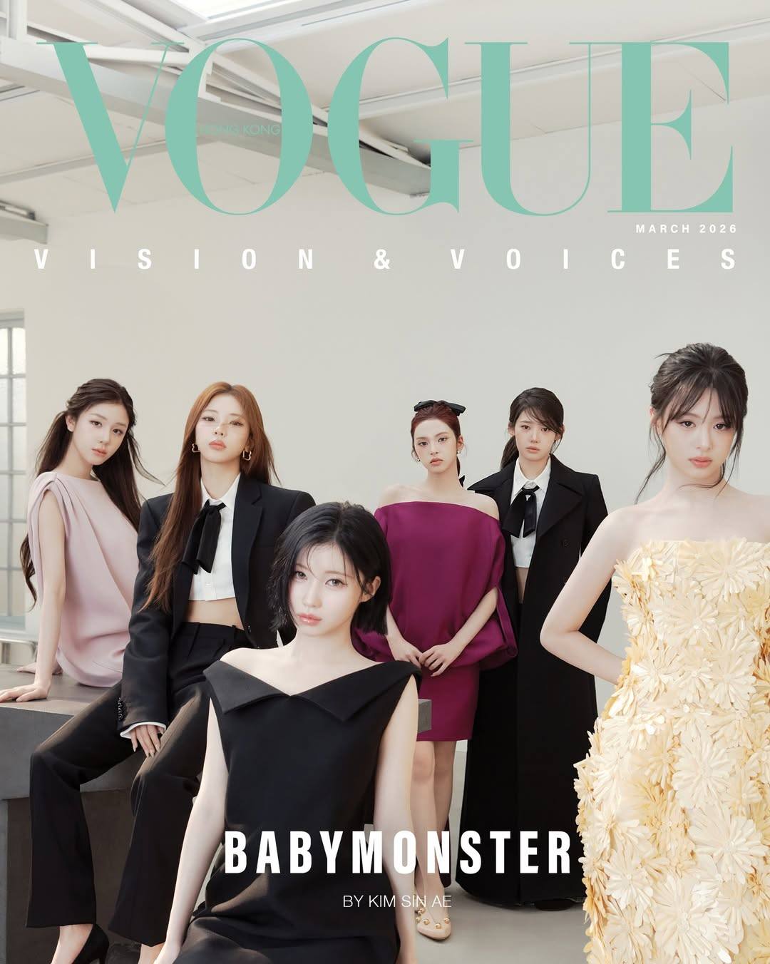VOGUE HONG KONG - 2026.03 (COVER. BABYMONSTER) (RANDOM VER)