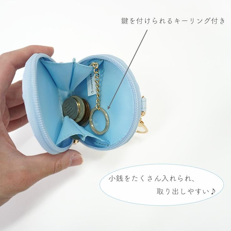 SANRIO© Round Coin Bag with Key Holder (Japan Edition)