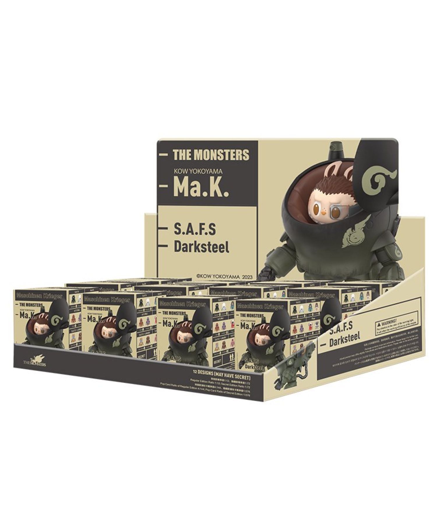 POP MART Authentic THE MONSTERS Labubu Figure Ma.K Mystery Box 12 Designs (Random)