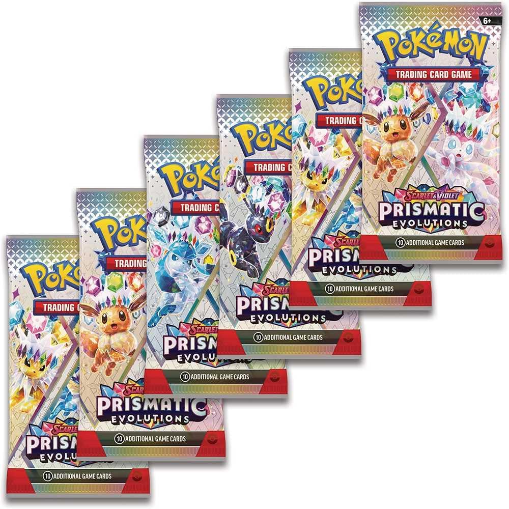 Pokémon Scarlet & Violet-Prismatic Evolutions Pack (10 Cards)