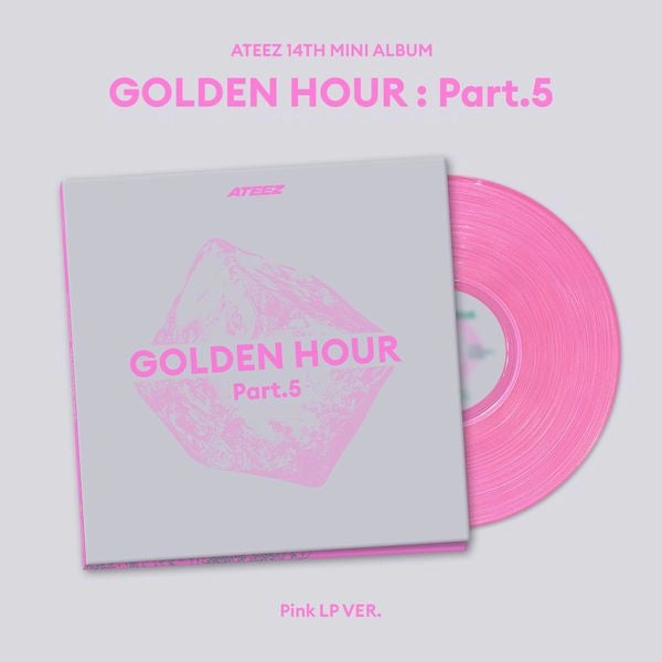 ATEEZ - GOLDEN HOUR : PART.5 (PINK LP VER.)