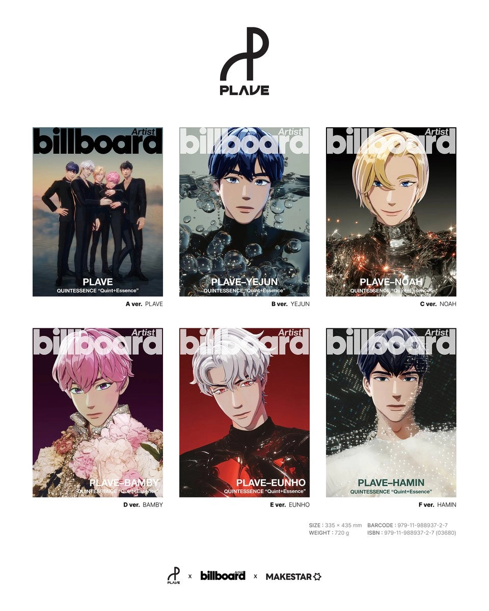 BILLBOARD ARTIST : PLAVE EDITION